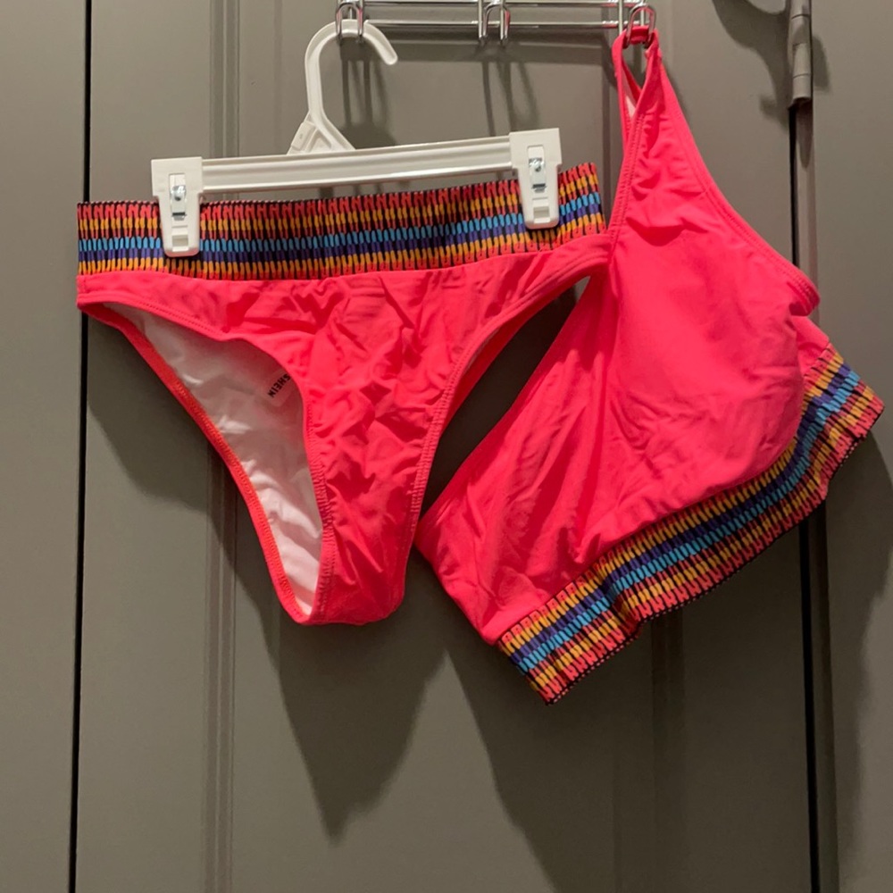 Neon Pink Swimsuit